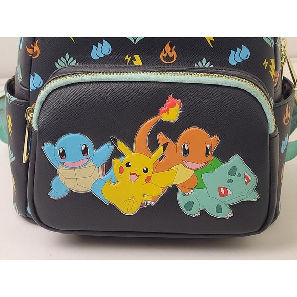Loungefly Pokemon Starters Summer Convention Exclusive Mini Backpack main image 8
